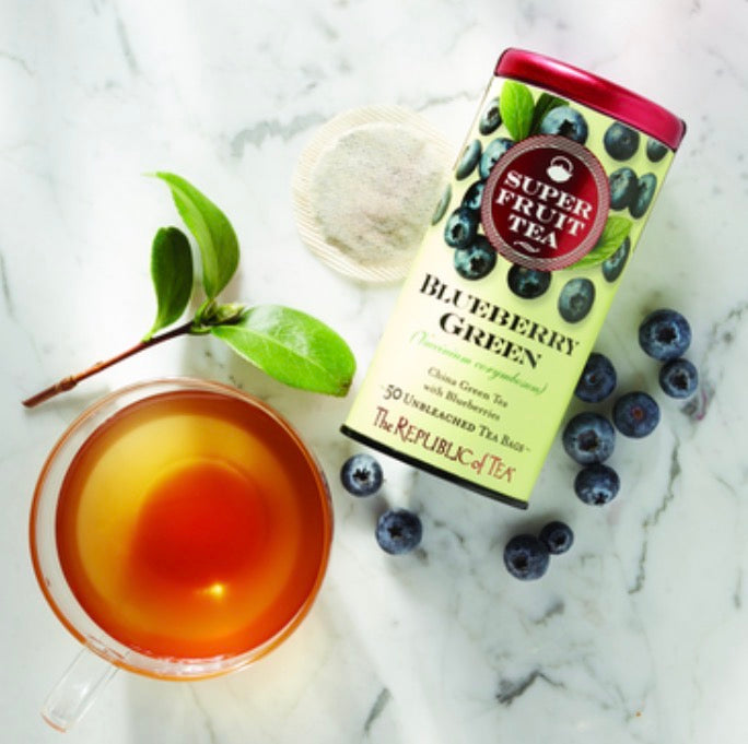 Blueberry Green Tea - The Republic of Tea