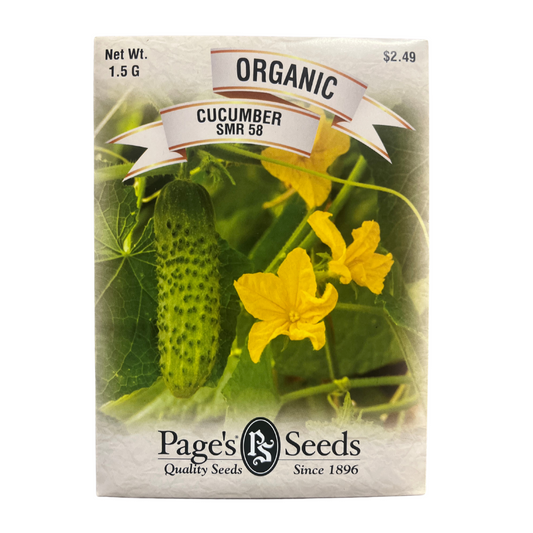 Organic Cucumber - SMR (Pickler) Seeds