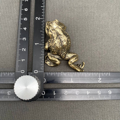 Toad Brass Crafts Decoration Desktop Ornaments