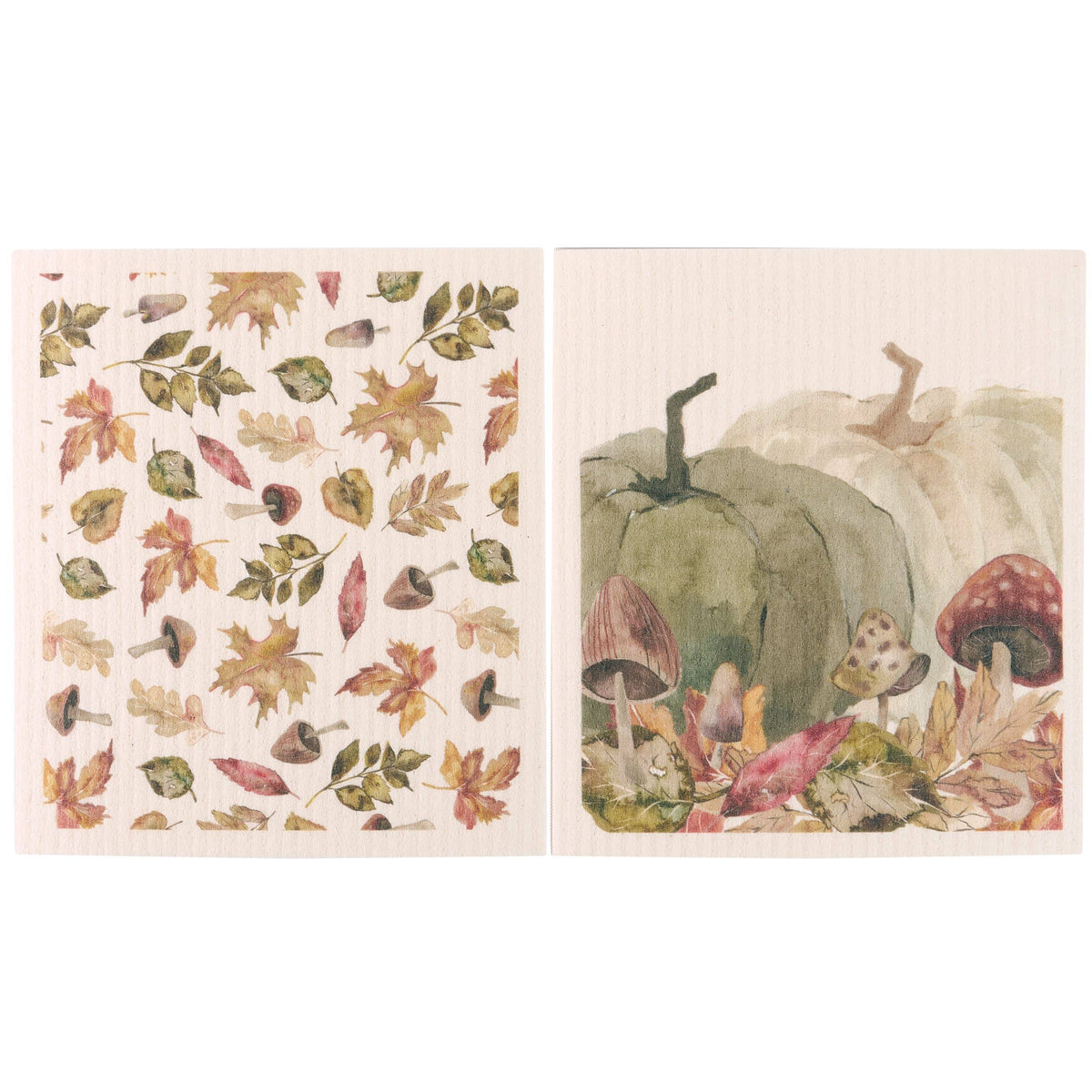 Harvest Leaves Swedish Cloth Set