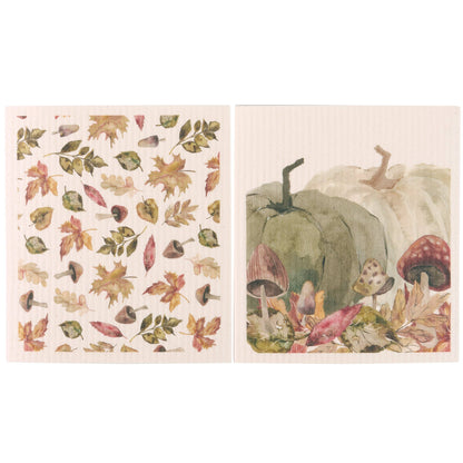 Harvest Leaves Swedish Cloth Set