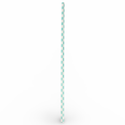 Checkered Reusable Straws - 24 Pack