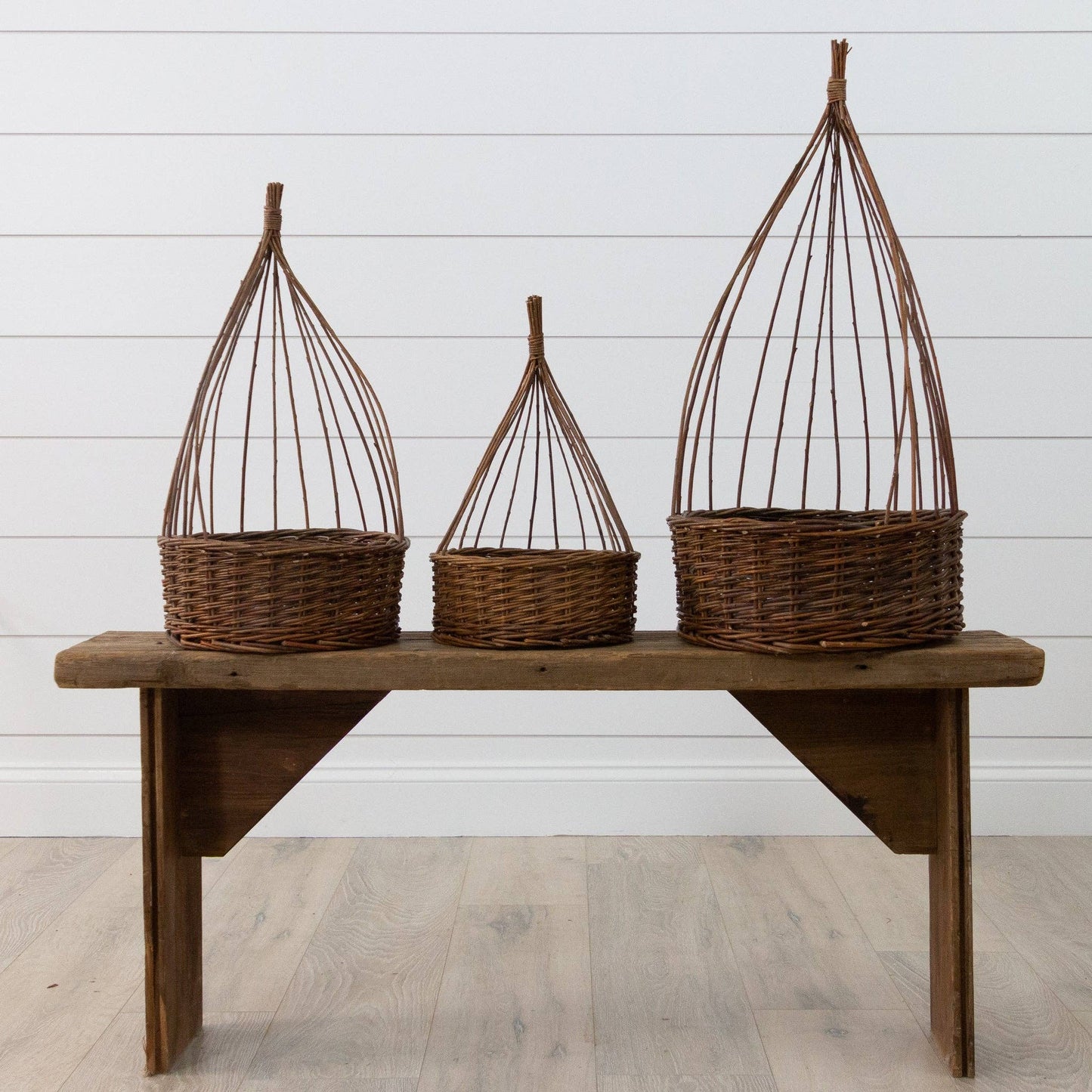Willow Obelisk Planters
