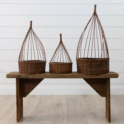 Willow Obelisk Planters