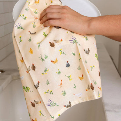 Chicken Meadows Kitchen Towel