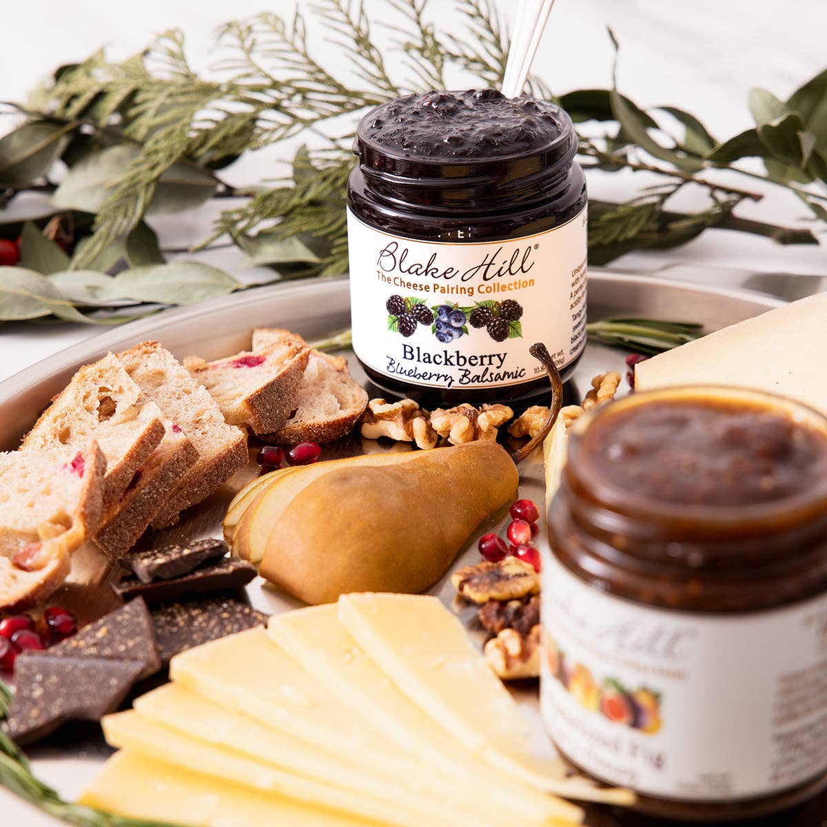 Blackberry Blueberry Balsamic Jam
