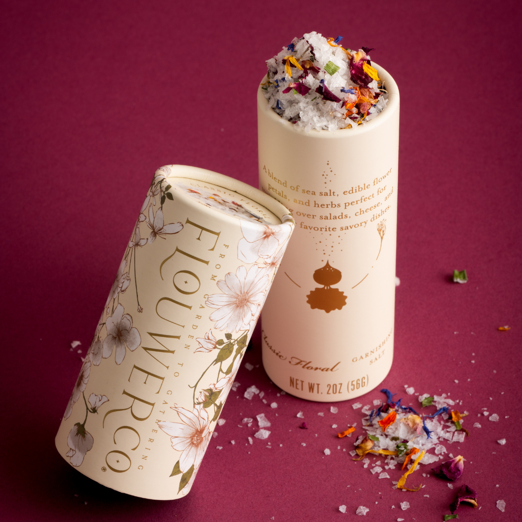 Classic Floral Garnishing Salt - Flouwer Co. – Mandy Spring Farm ...