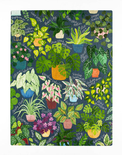 Houseplant Jungle - 500 Piece Jigsaw Puzzle