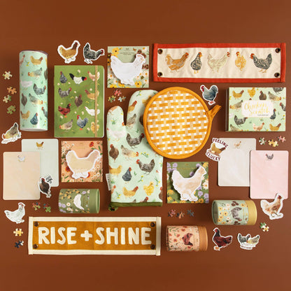 Chicken Meadows - 1,000 Piece Jigsaw Puzzle