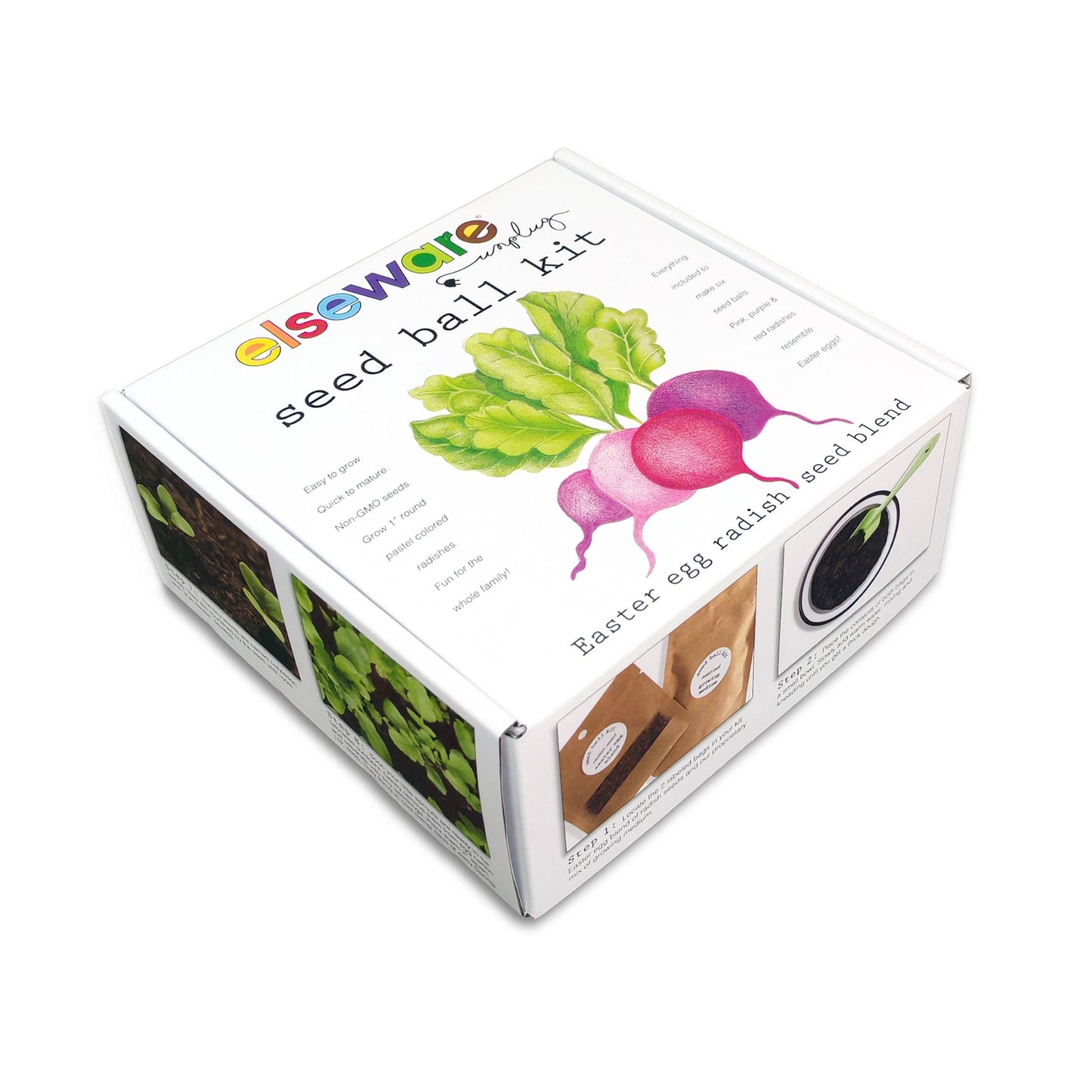 Seed Ball Kit - DIY Easter Egg Radish Seed Blend
