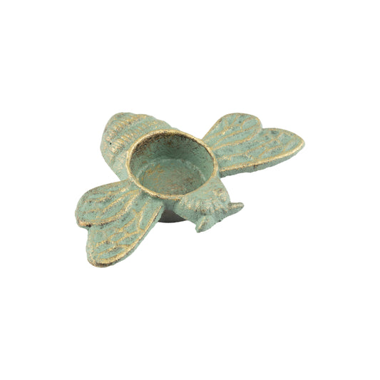 Cast Iron Bee Tealight Holder