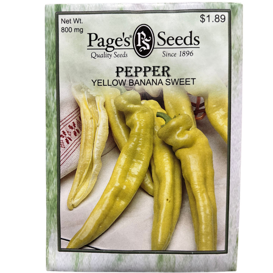 Pepper, Yellow Banana Sweet Pepper