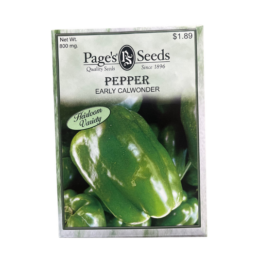 Pepper - Early Calwonder Seeds