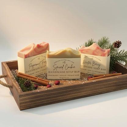 Peppermint Frost Handmade Soap Bar