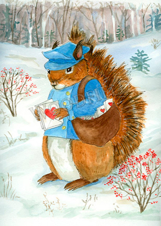 #762 - Horton's Mail Notecard