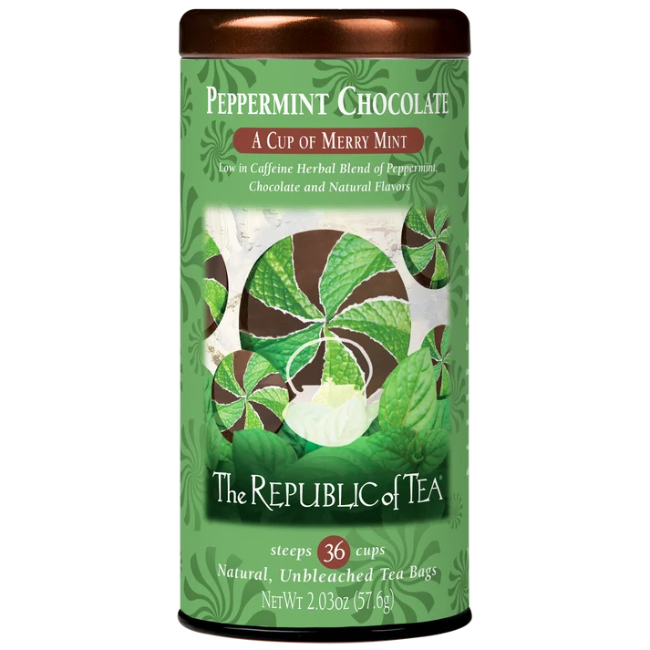 Peppermint Chocolate Herbal Tea - The Republic of Tea
