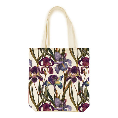 Canvas Shopper Bag - Irises
