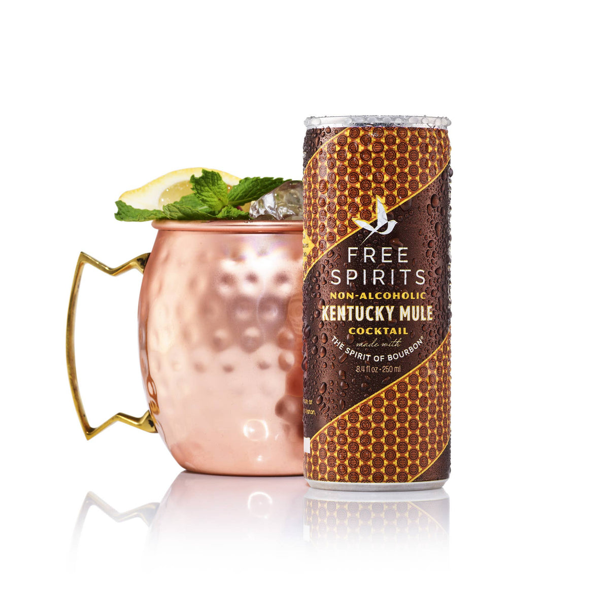 Free Spirits Kentucky Mule (4-Pack) | Non-Alcoholic Cocktail