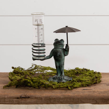 Frog Rain Gauge