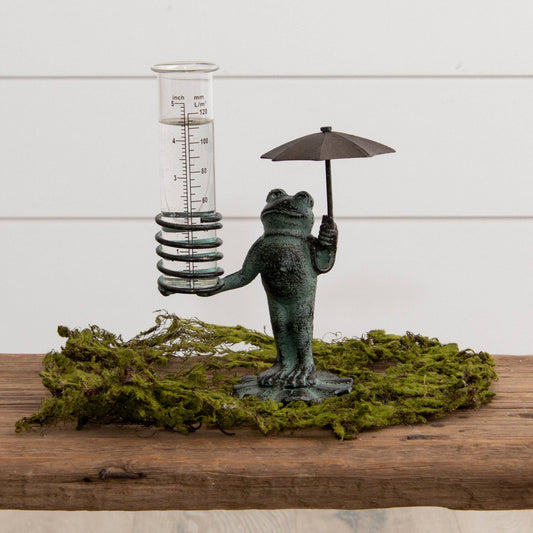 Frog Rain Gauge