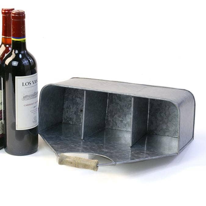 Three section Tin Caddy