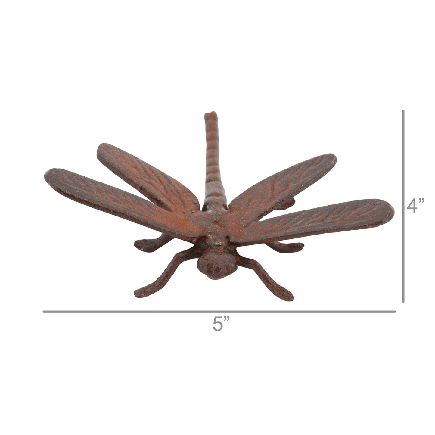 Dragonfly - Cast Iron - Rust