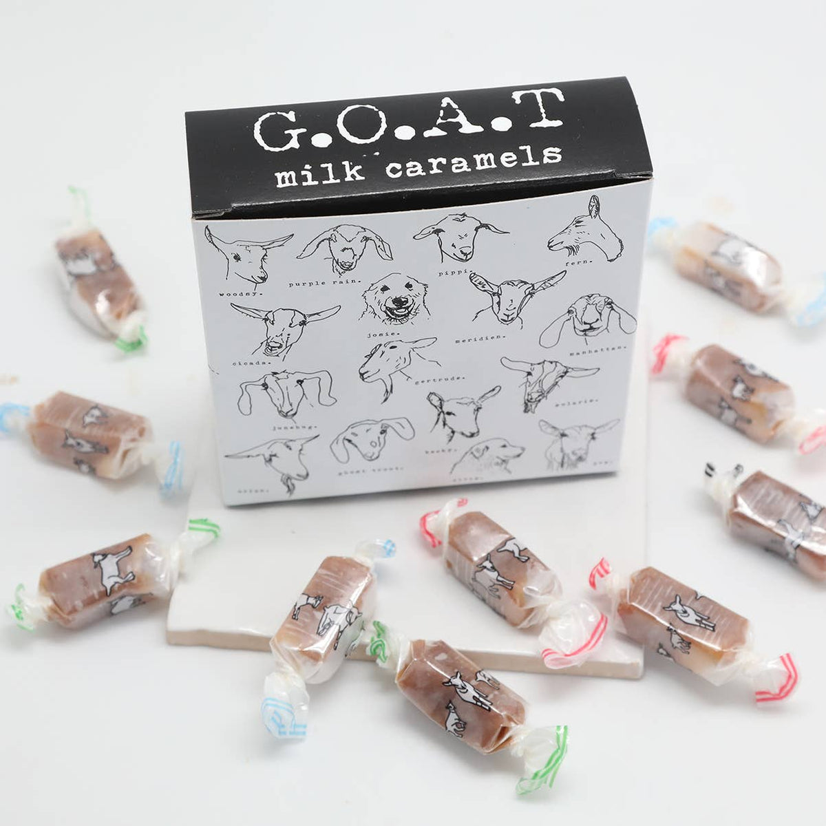 You Are the G.O.A.T. Caramel Box | 8 Flavors