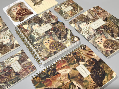 Pocket Art Journal  - Owls