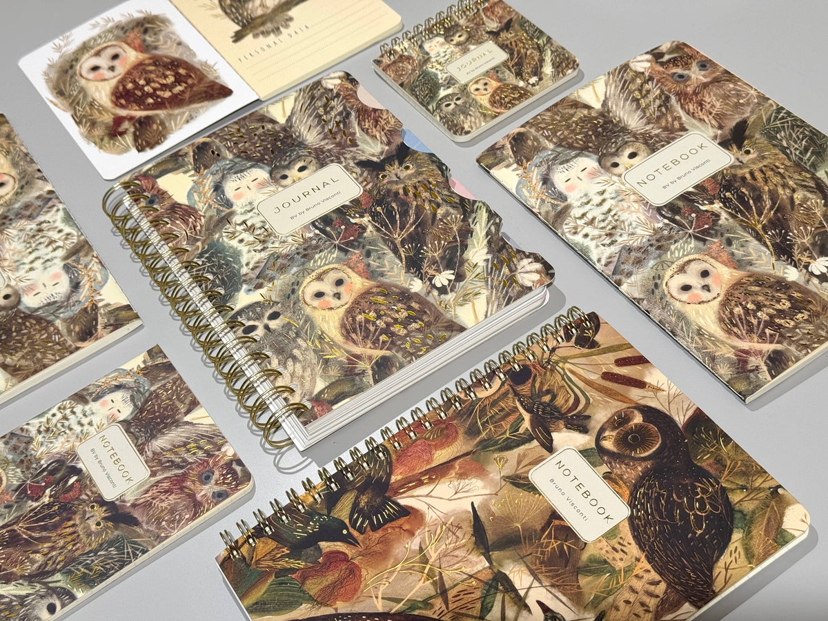 Art Journal - Owls