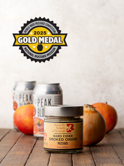 Hard Cider Smoked Onion Mustard 8oz
