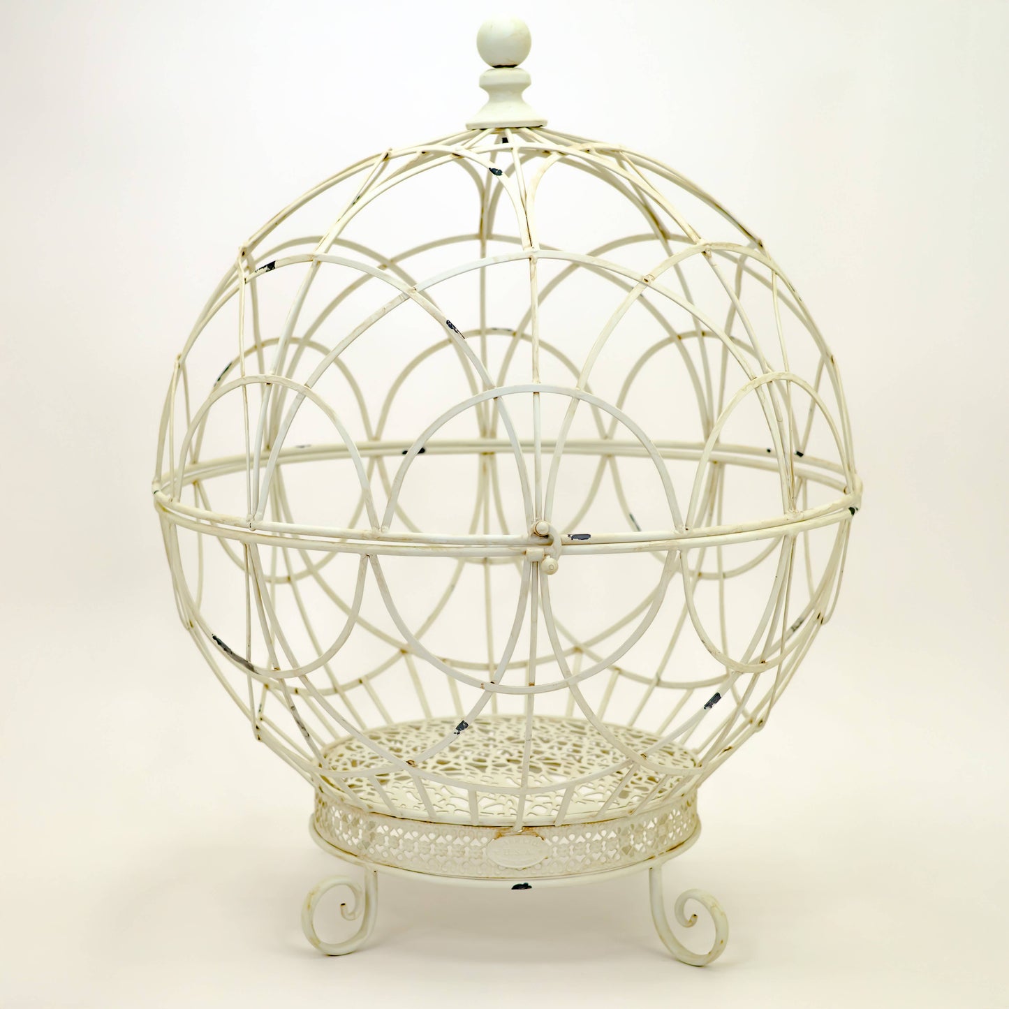 Iron Globe Plant Stands