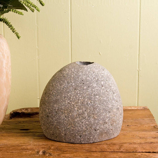 Natural River Stone Bud Vases