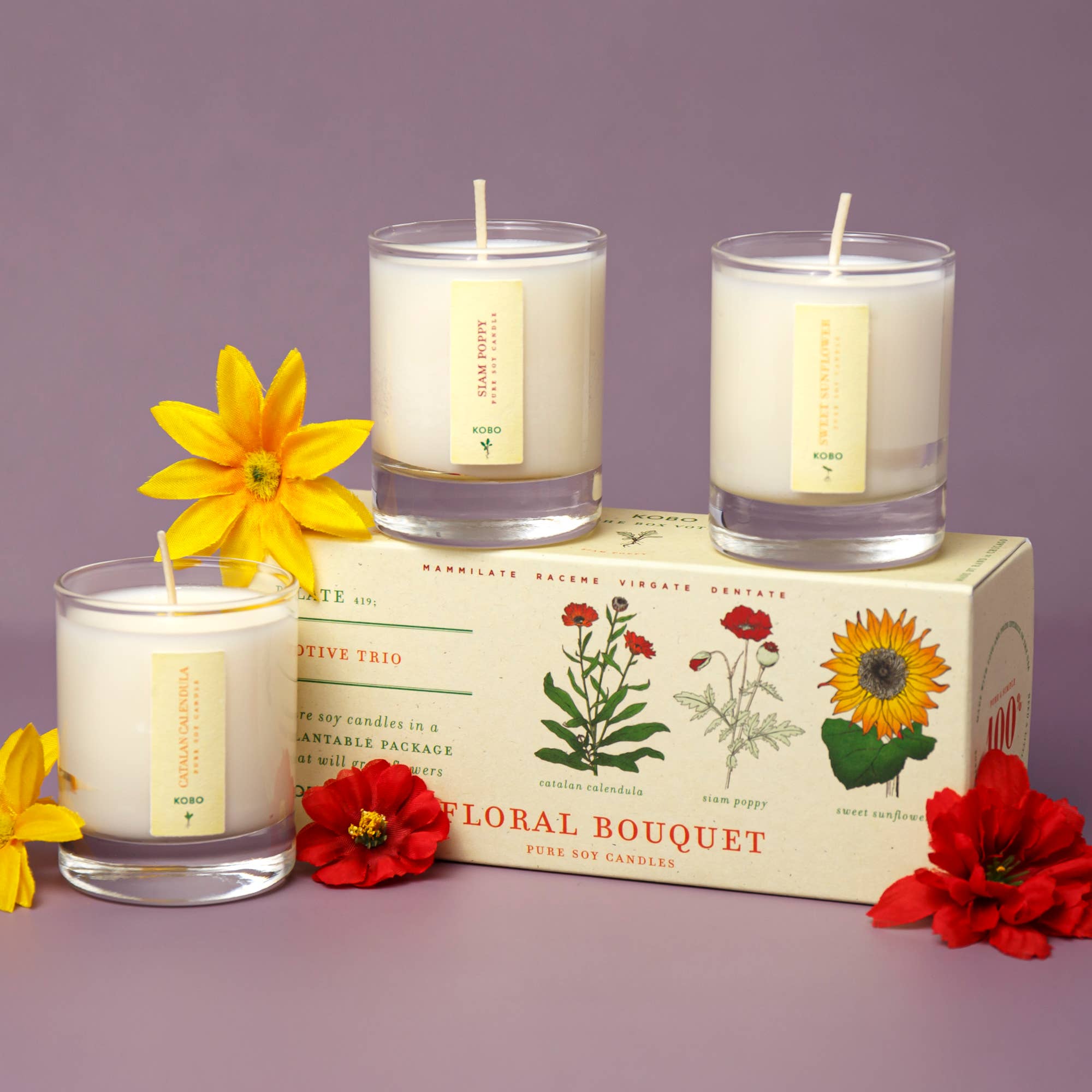 Mandy Spring Farm Nursery Plant the Box Votive Candle - Thumbnail 2