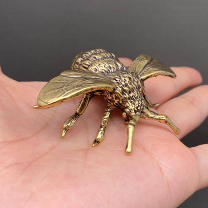 Brass Giant Bee Crafts Decoration Desktop Ornaments