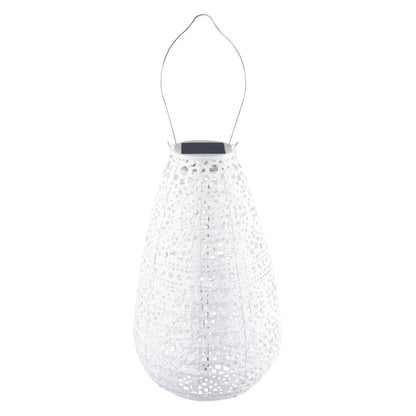 Stella BlossomTeardrop Solar Lantern - Pearl