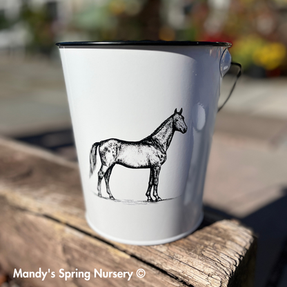 Farm Animal Bucket Planter