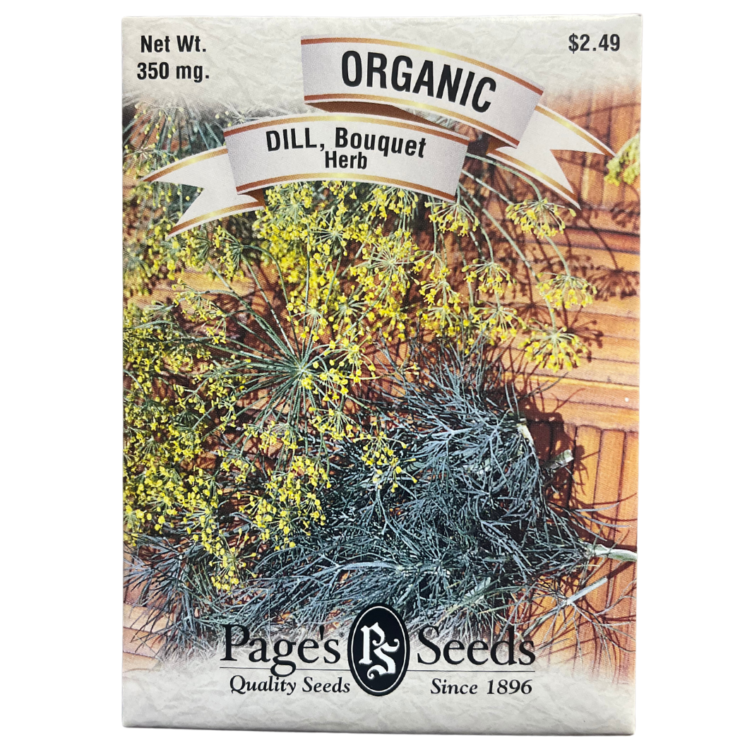 Organic Dill (Bouquet) - Herb Seeds