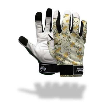 Rugged Guard Leather Gloves  - Bee Blossom