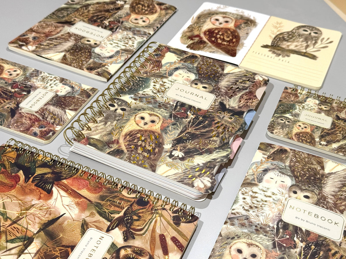 Art Journal - Owls