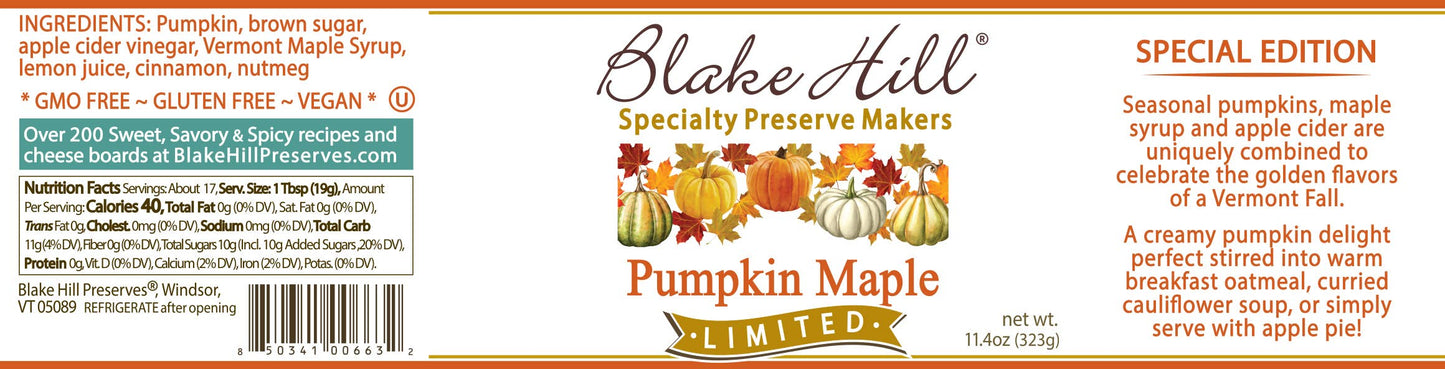 Pumpkin Maple Butter