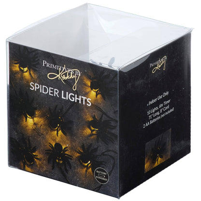 Glowing Spider String Lights