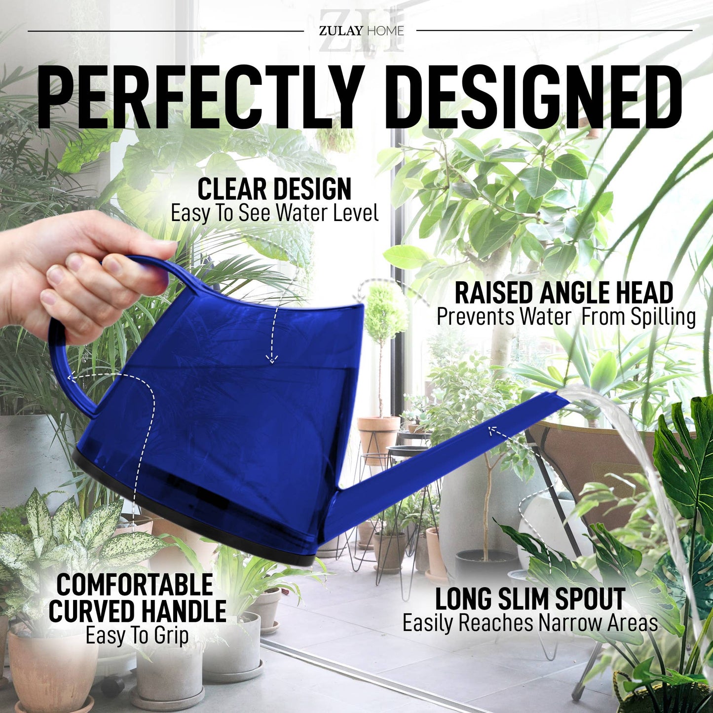 Translucent Watering Can 1.4L