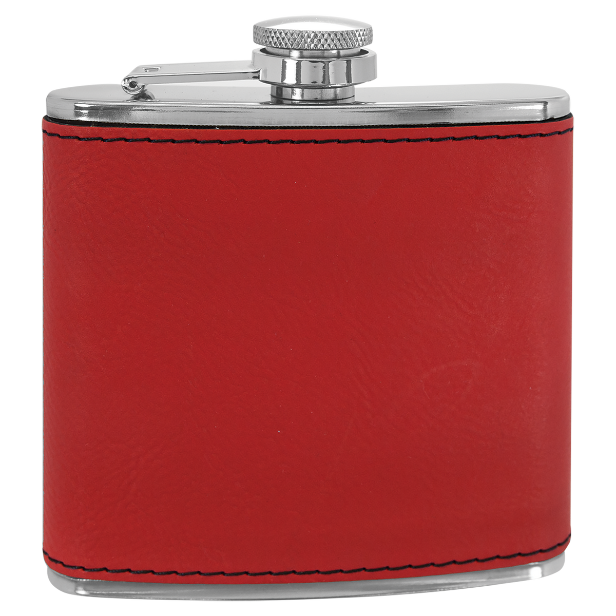 Pine Trees  6 oz. Leatherette Stainless Steel Flask