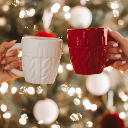 Red Sweater Coffee Mug