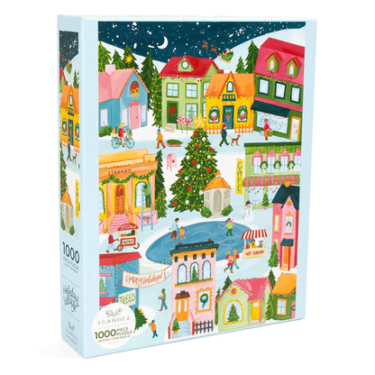 Christmas Village - 1000 Piece Holiday Jigsaw Puzzle