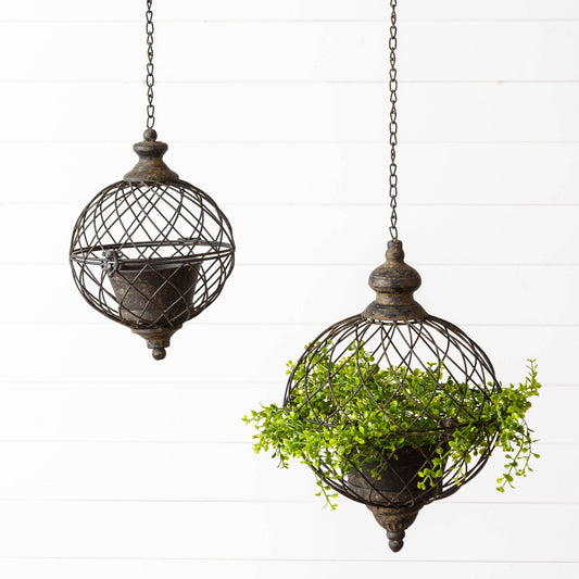 Sphere Hanging Planter - Small