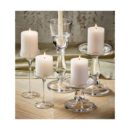 Chapel Wedding Pillar Candle 4x6 - White