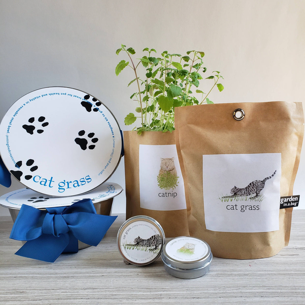 Garden Sprinkles Cat Grass | Organic Fall & Holiday Treat