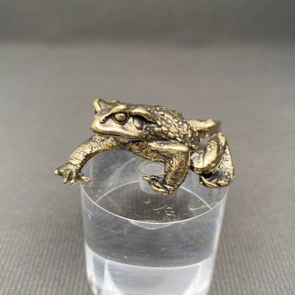 Toad Brass Crafts Decoration Desktop Ornaments