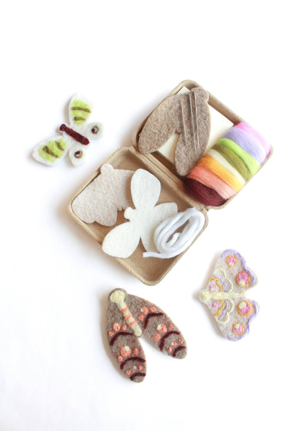 Mini Moth Felting Craft Kit